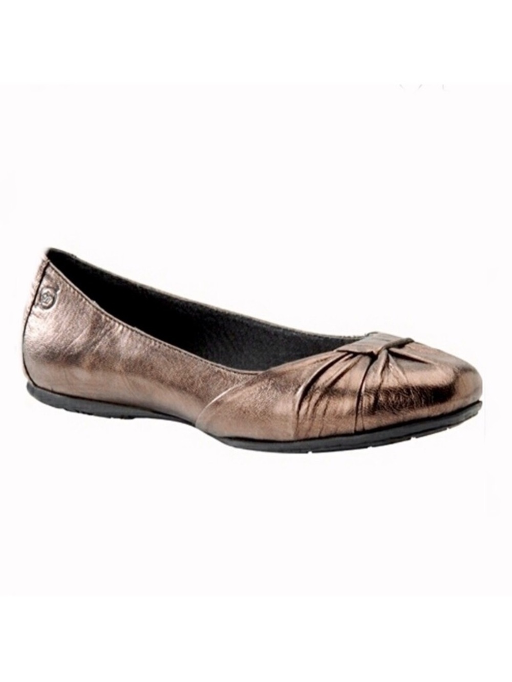 Born Lilly Bronze Leather Flats